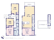 【埼玉県/さいたま市緑区東浦和】さいたま市緑区東浦和3丁目 新築一戸建て 間取り図