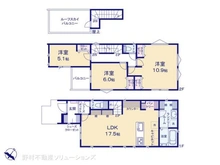 【埼玉県/さいたま市浦和区領家】さいたま市浦和区領家4丁目 新築一戸建て 間取り図