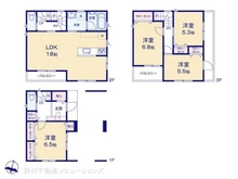 【埼玉県/さいたま市緑区太田窪】さいたま市緑区太田窪1丁目 新築一戸建て 間取り図