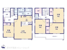 【埼玉県/さいたま市浦和区皇山町】さいたま市浦和区皇山町 新築一戸建て 間取り図