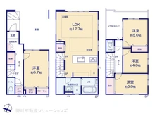 【埼玉県/さいたま市浦和区針ヶ谷】さいたま市浦和区針ヶ谷1丁目 新築一戸建て 間取り図