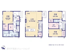 【埼玉県/さいたま市浦和区針ヶ谷】さいたま市浦和区針ヶ谷1丁目 新築一戸建て 間取り図