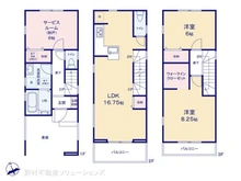 【埼玉県/さいたま市南区太田窪】さいたま市南区太田窪5丁目 新築一戸建て 間取り図