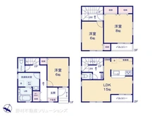 【埼玉県/さいたま市浦和区領家】さいたま市浦和区領家5丁目 新築一戸建て 間取り図