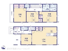 【埼玉県/さいたま市浦和区大東】さいたま市浦和区大東2丁目 新築一戸建て 間取り図