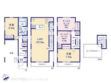 【埼玉県/さいたま市南区大字太田窪】さいたま市南区大字太田窪 新築一戸建て 間取り図
