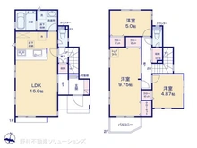 【埼玉県/さいたま市緑区大字中尾】さいたま市緑区大字中尾 新築一戸建て 間取り図