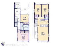 【埼玉県/さいたま市緑区大字中尾】さいたま市緑区大字中尾 新築一戸建て 間取り図