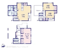 【埼玉県/さいたま市浦和区木崎】さいたま市浦和区木崎4丁目 新築一戸建て 間取り図