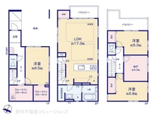【埼玉県/さいたま市浦和区領家】さいたま市浦和区領家1丁目 新築一戸建て 間取り図