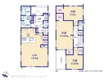 【埼玉県/さいたま市浦和区大東】さいたま市浦和区大東1丁目 新築一戸建て 間取り図