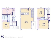 【埼玉県/さいたま市南区大字太田窪】さいたま市南区大字太田窪 新築一戸建て 間取り図