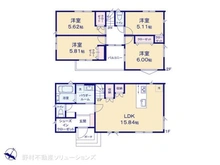 【埼玉県/さいたま市緑区原山】さいたま市緑区原山4丁目 新築一戸建て 間取り図