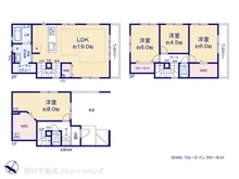 【埼玉県/さいたま市南区南浦和】さいたま市南区南浦和2丁目 新築一戸建て 間取り図