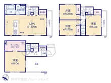 【埼玉県/さいたま市浦和区元町】さいたま市浦和区元町1丁目 新築一戸建て 間取り図