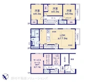 【埼玉県/さいたま市浦和区元町】さいたま市浦和区元町3丁目 新築一戸建て 間取り図