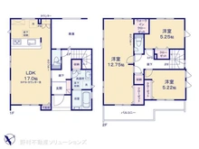 【埼玉県/さいたま市緑区大字大門】さいたま市緑区大字大門 新築一戸建て 間取り図
