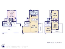 【埼玉県/さいたま市南区文蔵】さいたま市南区文蔵5丁目 新築一戸建て 間取り図