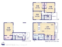 【埼玉県/さいたま市浦和区駒場】さいたま市浦和区駒場1丁目 新築一戸建て 間取り図