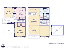 【埼玉県/さいたま市浦和区木崎】さいたま市浦和区木崎5丁目 新築一戸建て 間取り図