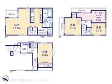 【埼玉県/さいたま市南区大字太田窪】さいたま市南区大字太田窪 新築一戸建て 間取り図