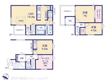【埼玉県/さいたま市南区大字太田窪】さいたま市南区大字太田窪 新築一戸建て 間取り図