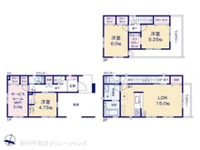【埼玉県/さいたま市浦和区木崎】さいたま市浦和区木崎2丁目 新築一戸建て 間取り図