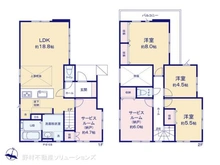【埼玉県/さいたま市南区大字太田窪】さいたま市南区大字太田窪 新築一戸建て 間取り図