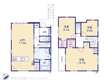 【埼玉県/さいたま市緑区原山】さいたま市緑区原山4丁目 新築一戸建て 間取り図