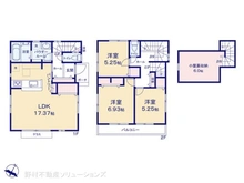 【埼玉県/さいたま市緑区大字中尾】さいたま市緑区大字中尾 新築一戸建て 間取り図