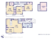 【埼玉県/さいたま市緑区大字中尾】さいたま市緑区大字中尾 新築一戸建て 間取り図