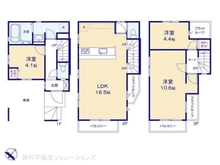 【埼玉県/さいたま市緑区太田窪】さいたま市緑区太田窪3丁目 中古一戸建て 間取り図