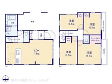 【埼玉県/さいたま市浦和区領家】さいたま市浦和区領家7丁目 新築一戸建て 間取り図