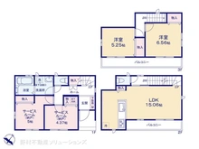 【埼玉県/さいたま市緑区東浦和】さいたま市緑区東浦和7丁目 新築一戸建て 間取り図