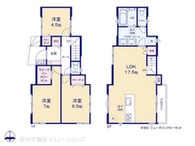 【埼玉県/さいたま市浦和区大東】さいたま市浦和区大東1丁目 新築一戸建て 間取り図