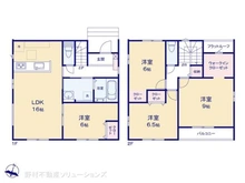 【埼玉県/さいたま市緑区大字大間木】さいたま市緑区大字大間木 新築一戸建て 間取り図