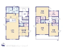 【埼玉県/さいたま市浦和区皇山町】さいたま市浦和区皇山町 新築一戸建て 間取り図