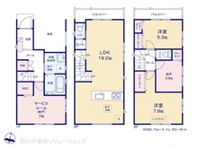 【埼玉県/さいたま市南区文蔵】さいたま市南区文蔵3丁目 新築一戸建て 間取り図