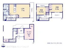 【埼玉県/さいたま市浦和区本太】さいたま市浦和区本太5丁目 新築一戸建て 間取り図