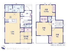 【千葉県/柏市新柏】柏市新柏2丁目 新築一戸建て 間取り図