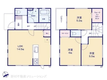【千葉県/柏市関場町】柏市関場町 新築一戸建て 間取り図