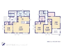 【千葉県/松戸市六高台】松戸市六高台9丁目 新築一戸建て 間取り図