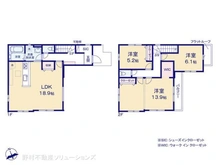 【千葉県/松戸市東平賀】松戸市東平賀 新築一戸建て 間取り図