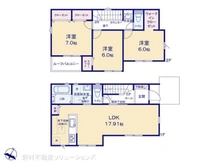 【千葉県/松戸市上本郷】松戸市上本郷 新築一戸建て 間取り図