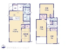【千葉県/流山市流山】流山市流山4丁目 新築一戸建て 間取り図