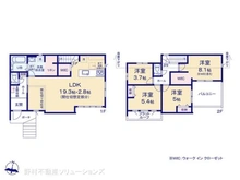 【千葉県/流山市大字東深井】流山市大字東深井 新築一戸建て 間取り図