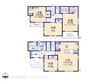 【千葉県/松戸市東平賀】松戸市東平賀 新築一戸建て 間取り図