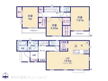 【千葉県/松戸市東平賀】松戸市東平賀 新築一戸建て 間取り図
