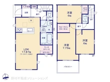 【千葉県/松戸市西馬橋】松戸市西馬橋5丁目 新築一戸建て 間取り図