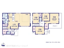 【千葉県/松戸市吉井町】松戸市吉井町 新築一戸建て 間取り図